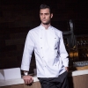 white chef jacket 